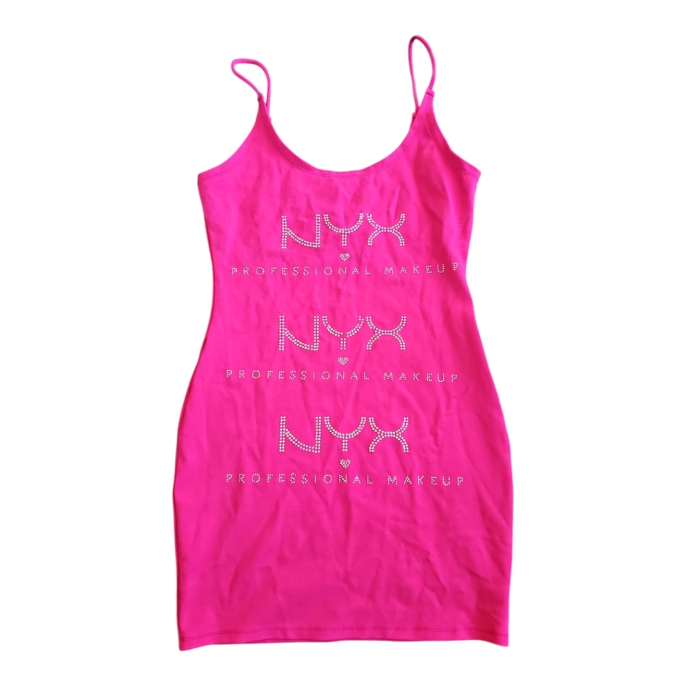 NYX Professional Makeup Pink Promo Dress - Size Large